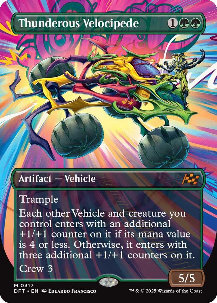 Thunderous Velocipede (Borderless) [Aetherdrift] 317