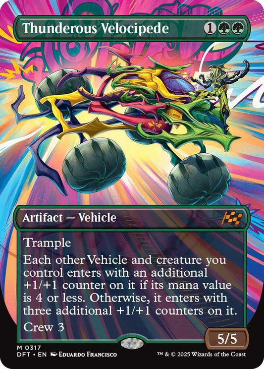 Thunderous Velocipede (Borderless) [Aetherdrift] 317