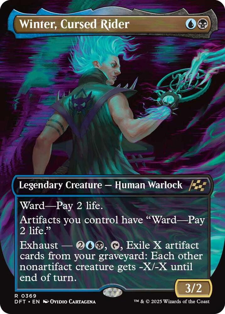 Winter, Cursed Rider (Borderless) [Aetherdrift] 369