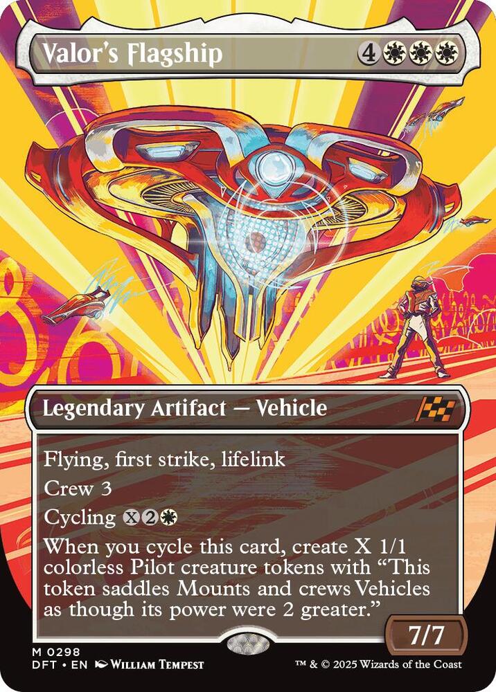 Valor's Flagship (Borderless) [Aetherdrift] 298