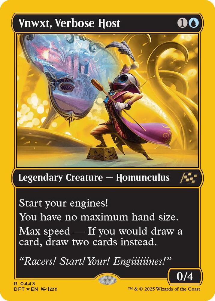 Vnwxt, Verbose Host (First-Place Foil) [Aetherdrift] 443