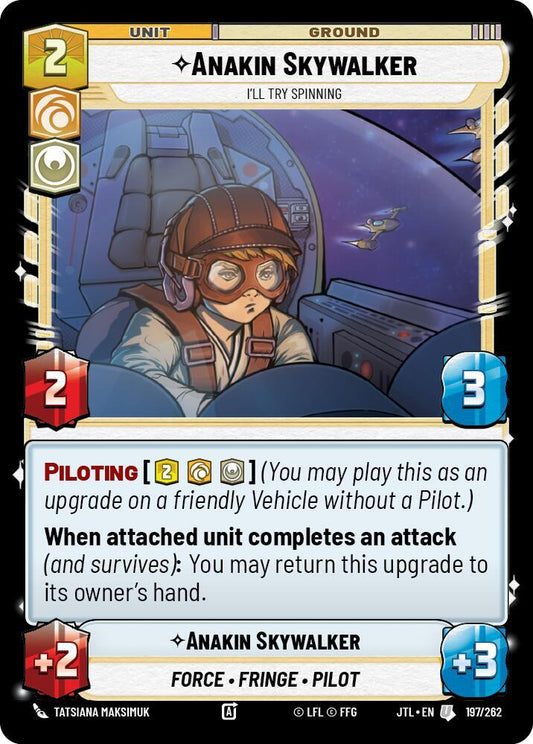 Anakin Skywalker - I'll Try Spinning [Jump to Lightspeed] 197/262