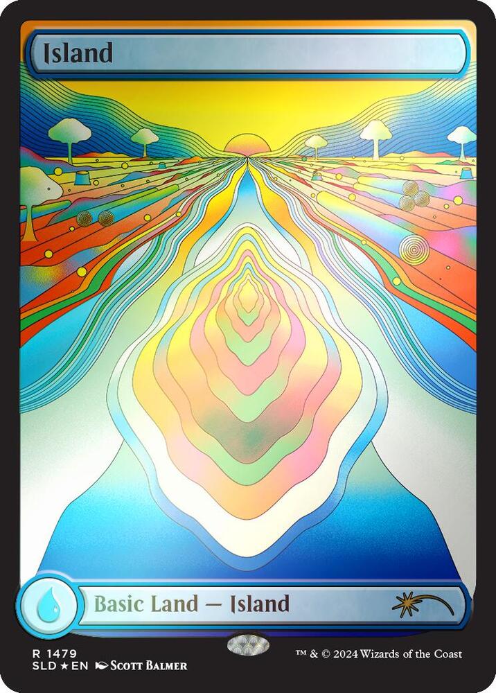 Island (1479) (Rainbow Foil) [Secret Lair Drop Series] 1479