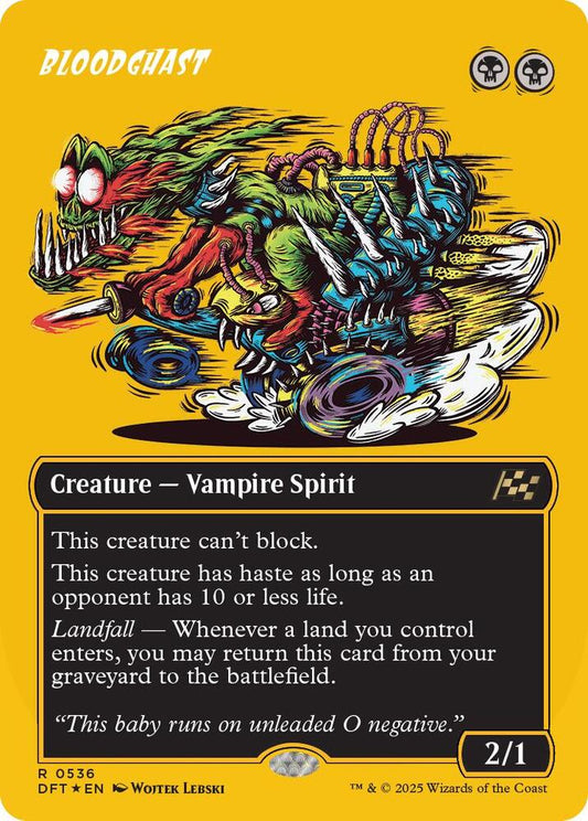 Bloodghast (Borderless) (First-Place Foil) [Aetherdrift] 536