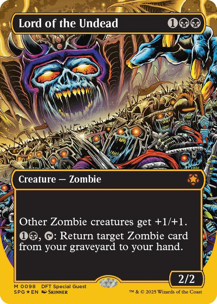 Lord of the Undead (Borderless) (First-Place Foil) [Special Guests] 98