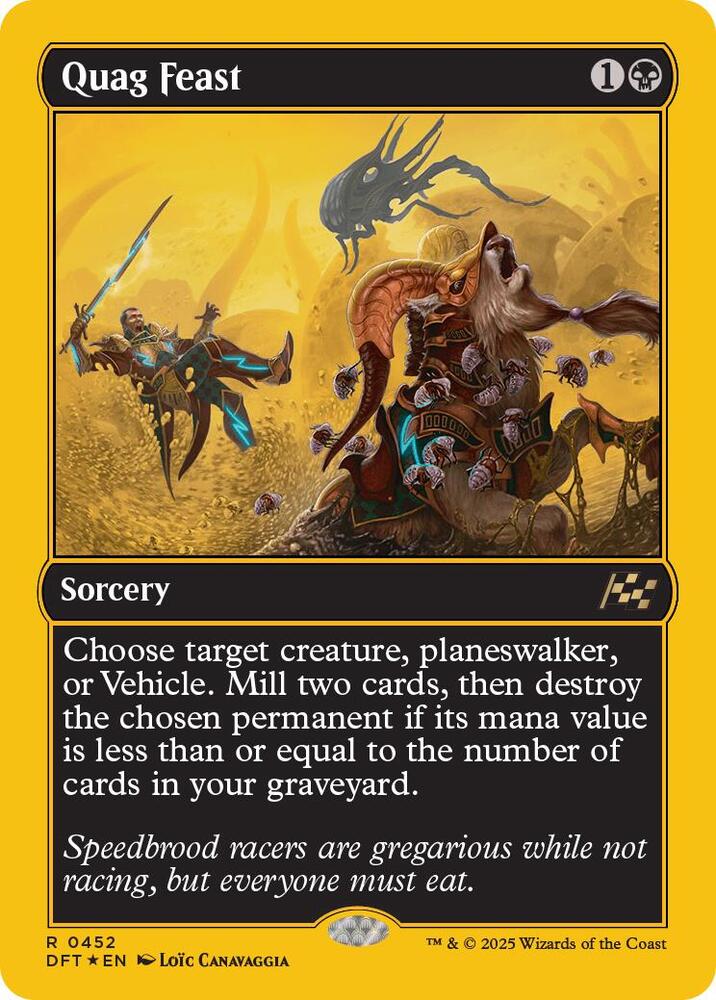 Quag Feast (First-Place Foil) [Aetherdrift] 452