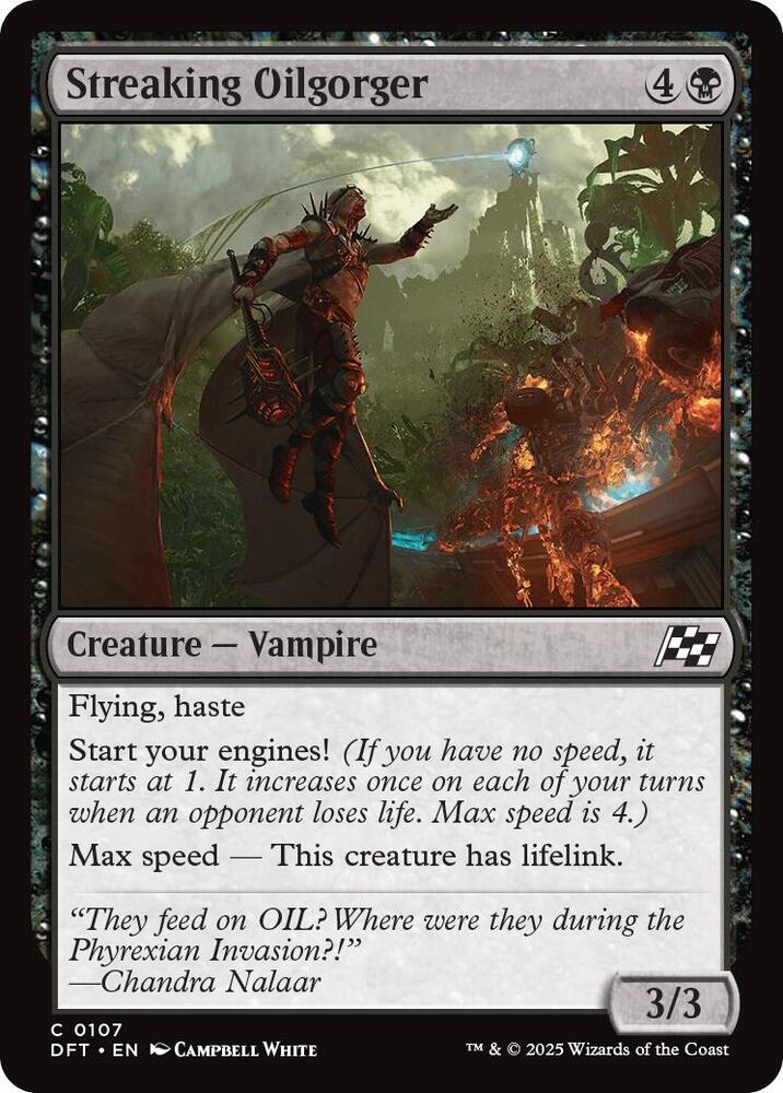 Streaking Oilgorger [Aetherdrift] 107
