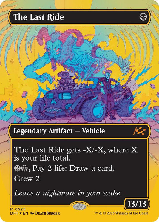 The Last Ride (Borderless) (First-Place Foil) [Aetherdrift] 525