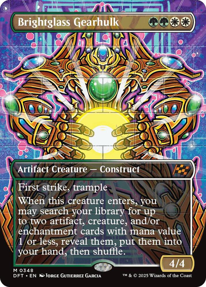 Brightglass Gearhulk (Borderless) [Aetherdrift] 348