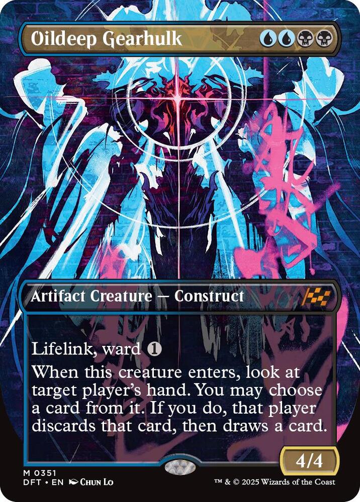 Oildeep Gearhulk (Borderless) [Aetherdrift] 351