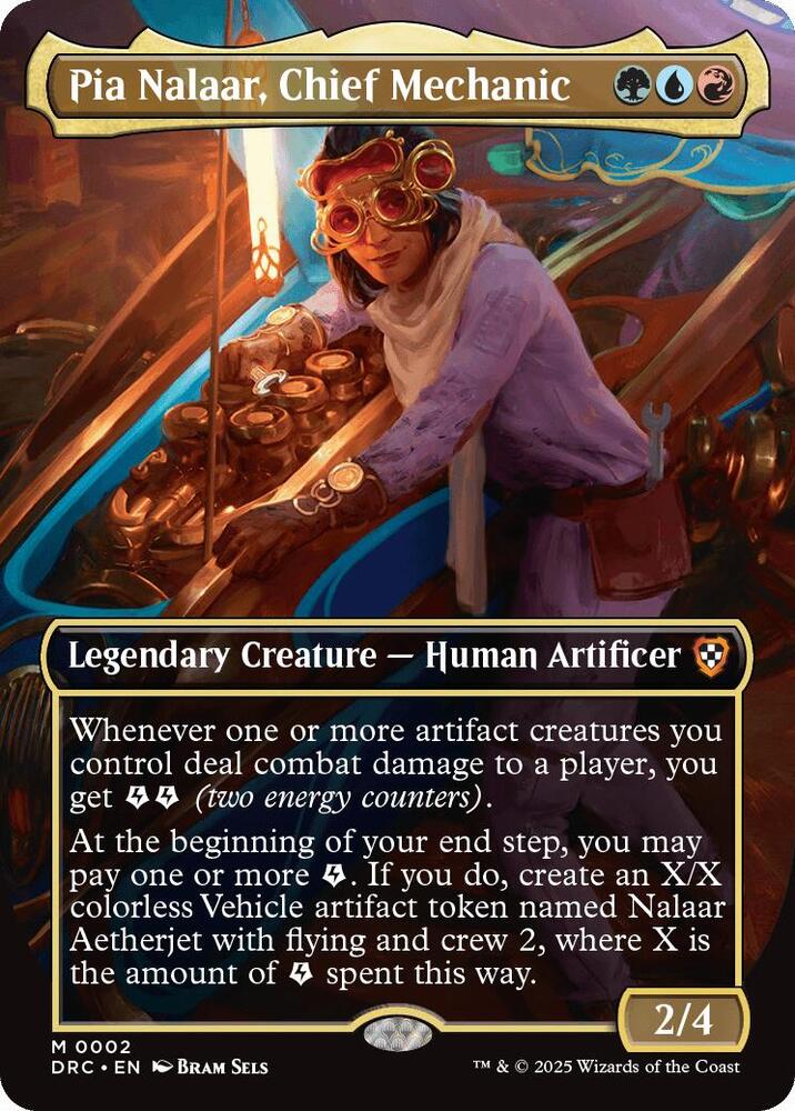 Pia Nalaar, Chief Mechanic (Borderless) [Commander: Aetherdrift] 2