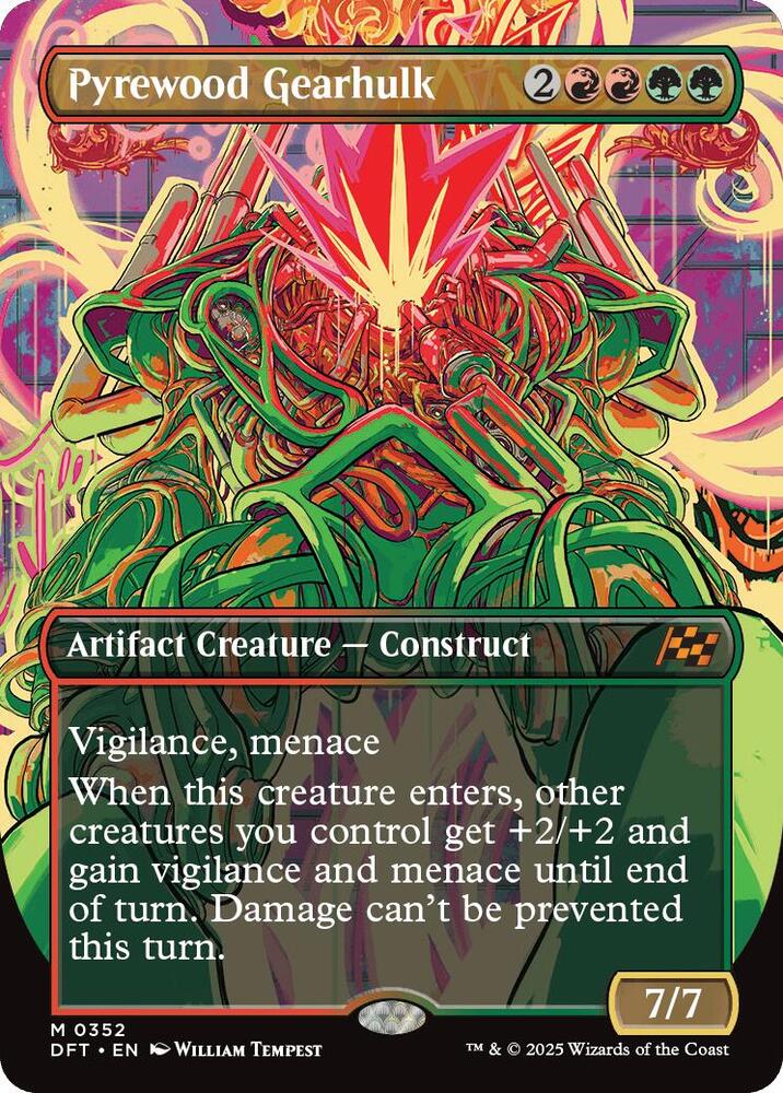 Pyrewood Gearhulk (Borderless) [Aetherdrift] 352