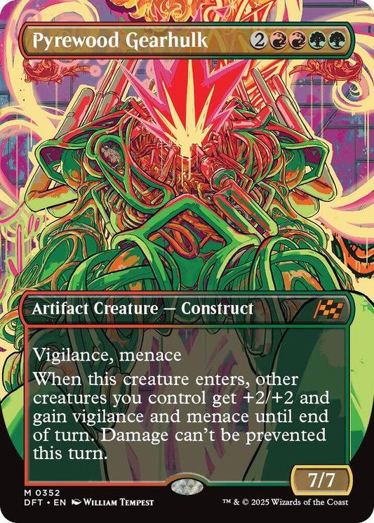 Pyrewood Gearhulk (Borderless) [Aetherdrift] 352