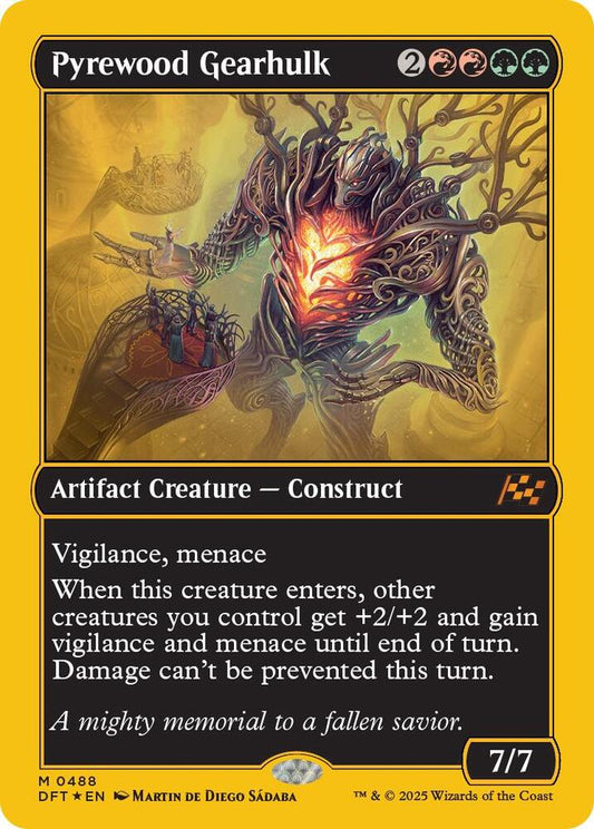 Pyrewood Gearhulk (First-Place Foil) [Aetherdrift] 488