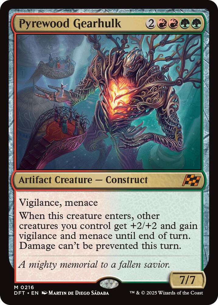 Pyrewood Gearhulk [Aetherdrift] 216