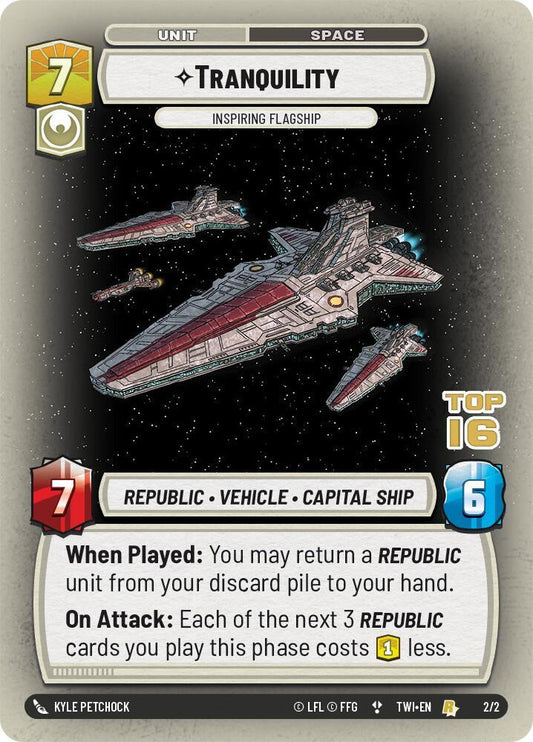 Tranquility - Inspiring Flagship (Top 16) [Organized Play Promos] 2/2