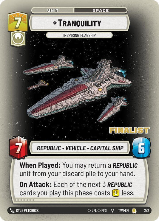 Tranquility - Inspiring Flagship (Finalist) [Organized Play Promos] 2/2