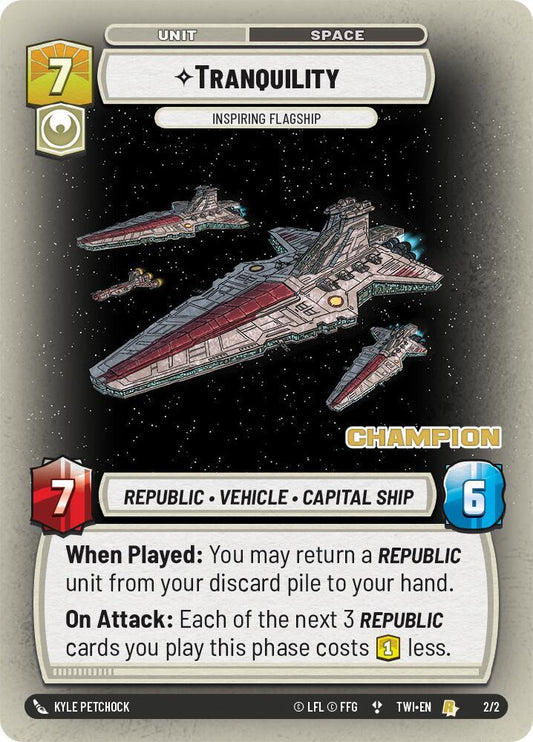 Tranquility - Inspiring Flagship (Champion) [Organized Play Promos] 2/2