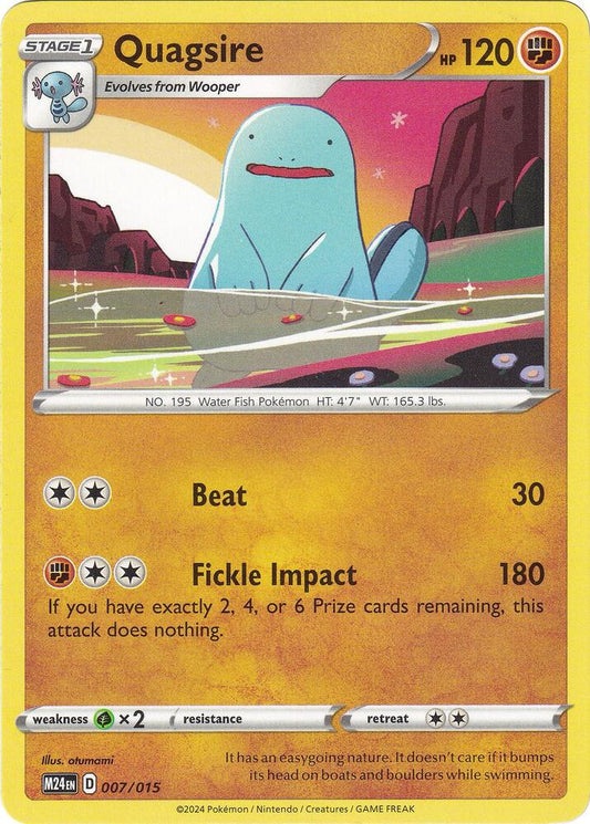 Quagsire [McDonald's Promos 2024] 007/015