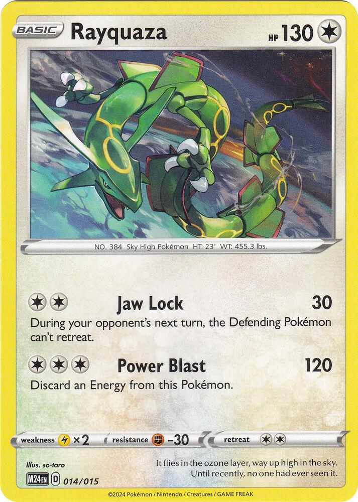 Rayquaza [McDonald's Promos 2024] 014/015