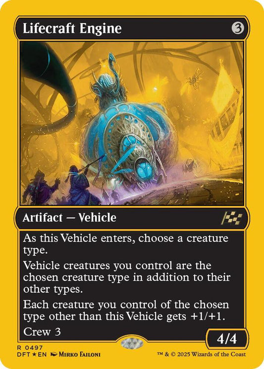 Lifecraft Engine (First-Place Foil) [Aetherdrift] 497