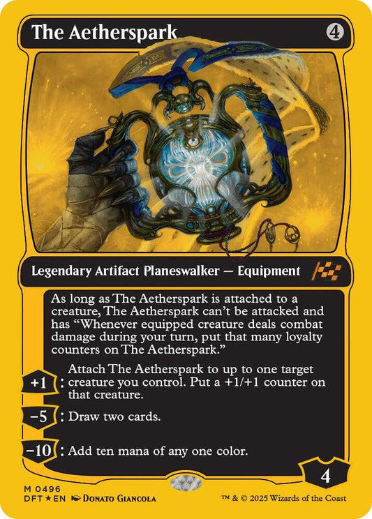 The Aetherspark (First-Place Foil) [Aetherdrift] 496