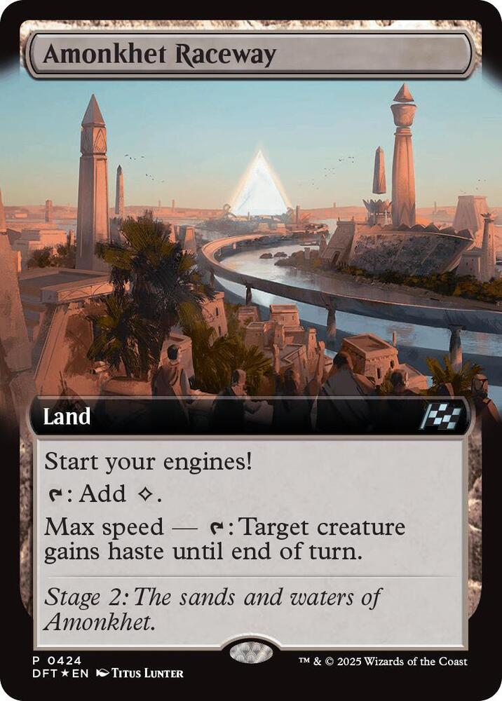 Amonkhet Raceway (Extended Art) [Aetherdrift] 424