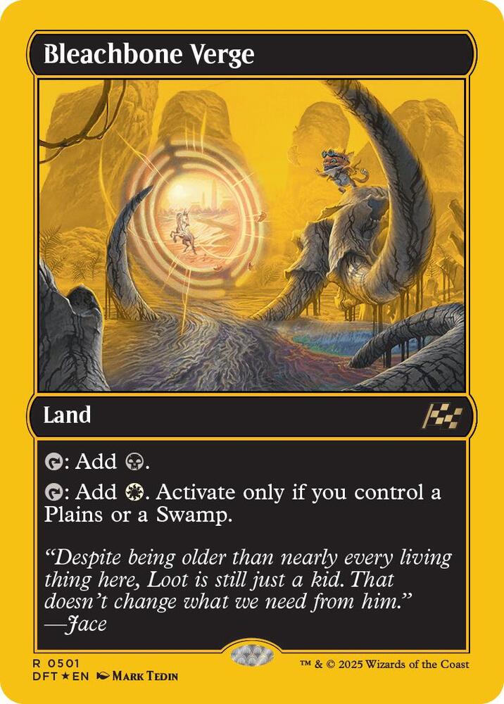 Bleachbone Verge (First-Place Foil) [Aetherdrift] 501