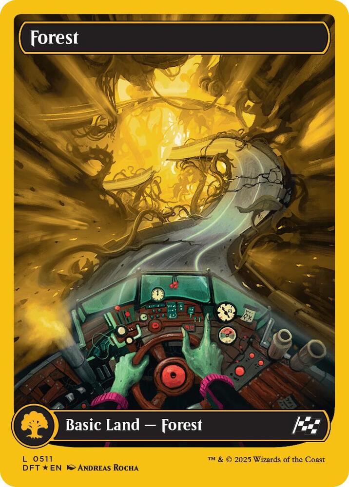 Forest (0511) (First-Place Foil) [Aetherdrift] 511