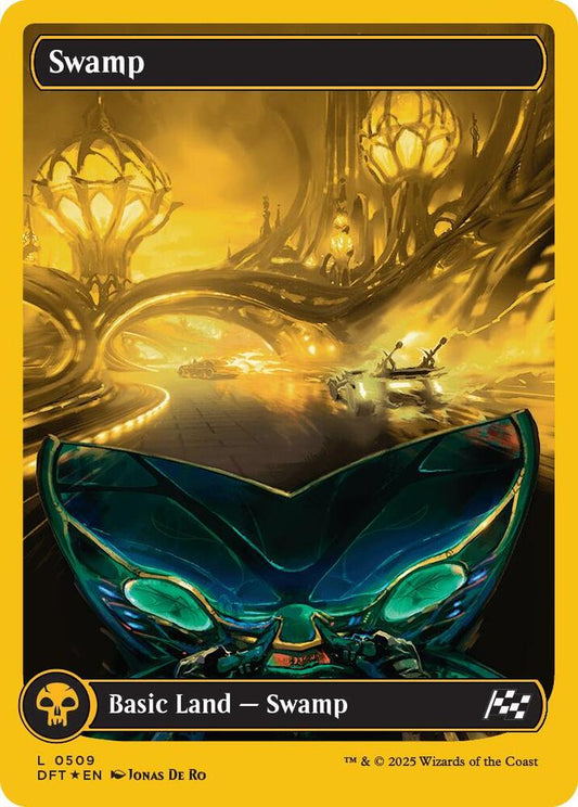 Swamp (0509) (First-Place Foil) [Aetherdrift] 509