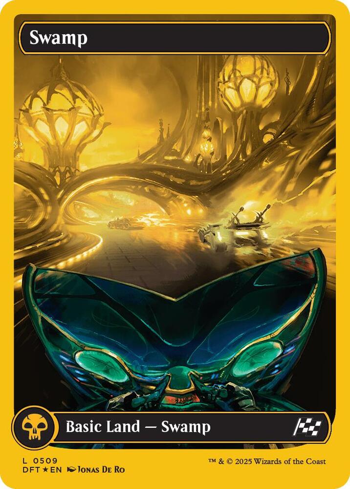 Swamp (0509) (First-Place Foil) [Aetherdrift] 509