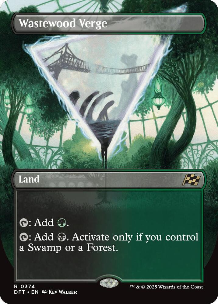 Wastewood Verge (Borderless) [Aetherdrift] 374