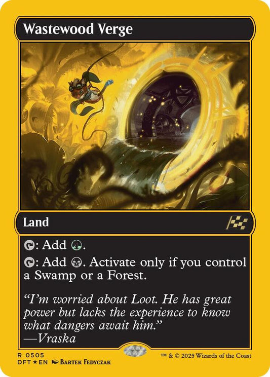Wastewood Verge (First-Place Foil) [Aetherdrift] 505