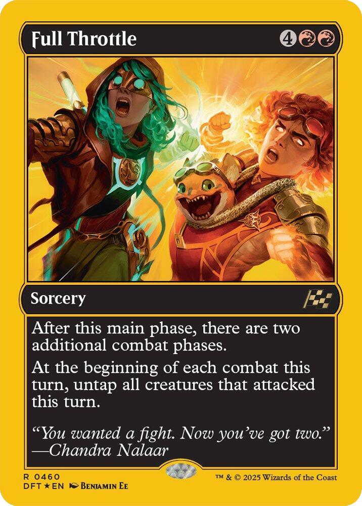 Full Throttle (First-Place Foil) [Aetherdrift] 460