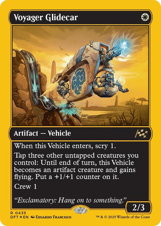 Voyager Glidecar (First-Place Foil) [Aetherdrift] 435