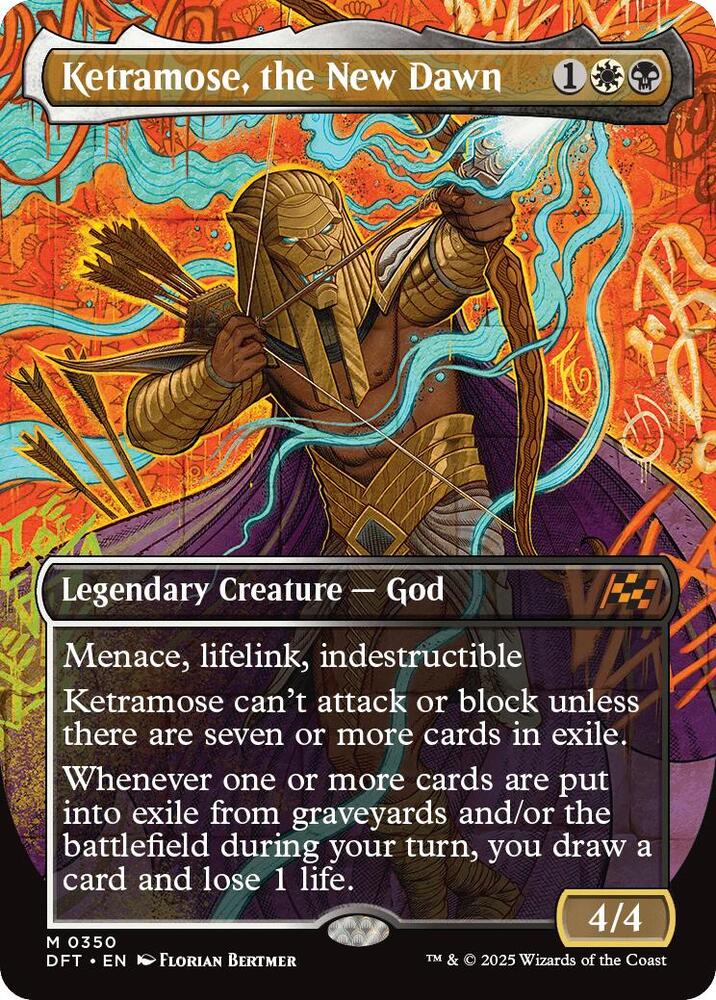 Ketramose, the New Dawn (Borderless) [Aetherdrift] 350