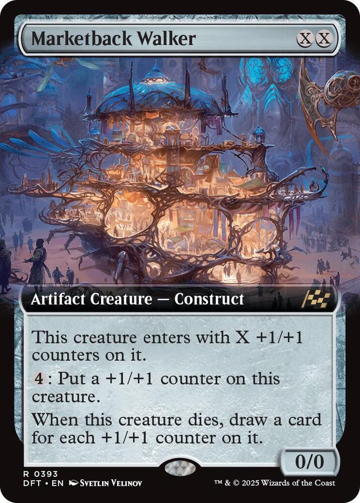 Marketback Walker (Extended Art) [Aetherdrift] 393