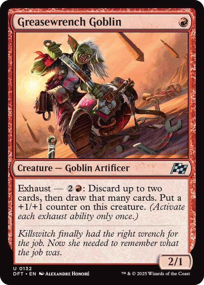 Greasewrench Goblin [Aetherdrift] 132