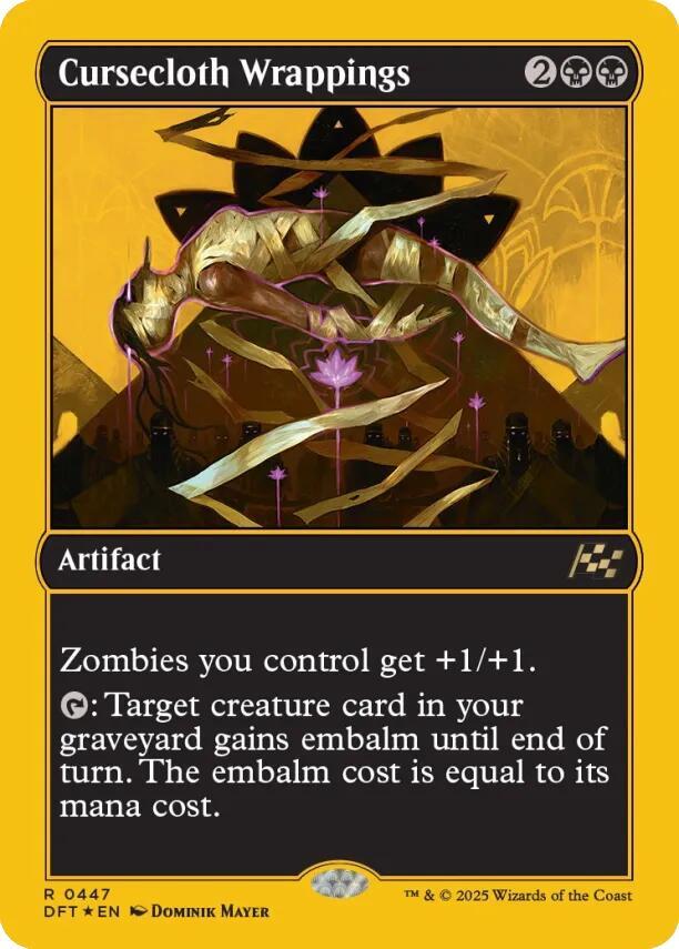 Cursecloth Wrappings (First-Place Foil) [Aetherdrift] 447