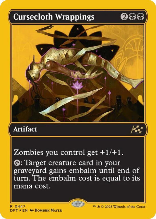 Cursecloth Wrappings (First-Place Foil) [Aetherdrift] 447