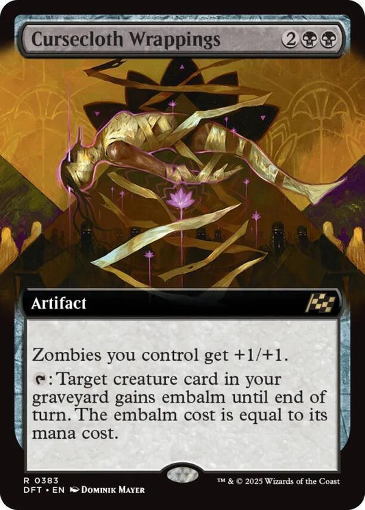 Cursecloth Wrappings (Extended Art) [Aetherdrift] 383