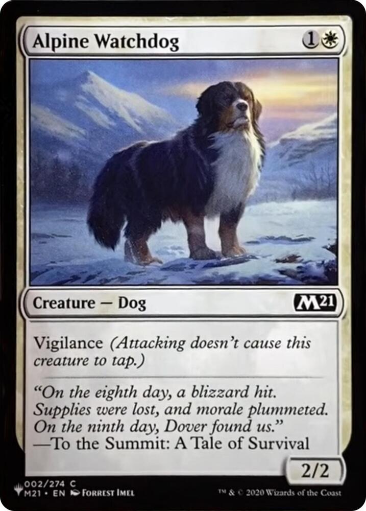 Alpine Watchdog [The List Reprints] 002/274