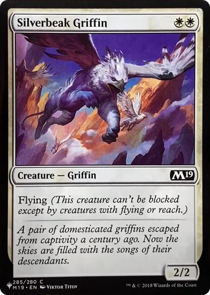 Silverbeak Griffin [The List Reprints] 285/280