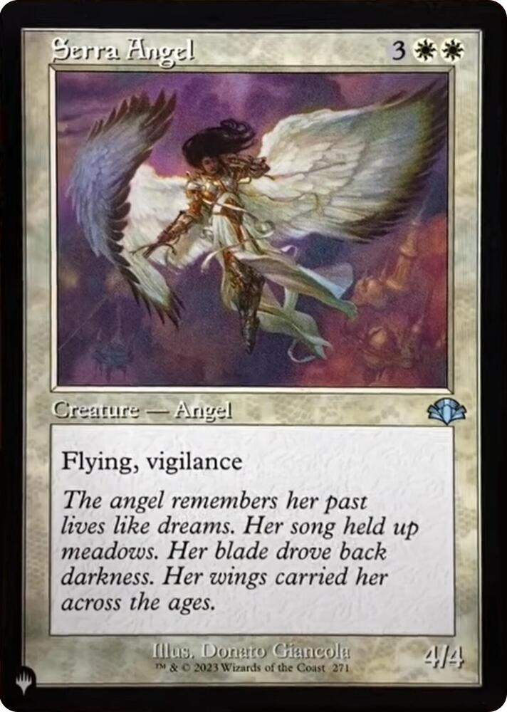 Serra Angel (Retro Frame) [The List Reprints] 271/261