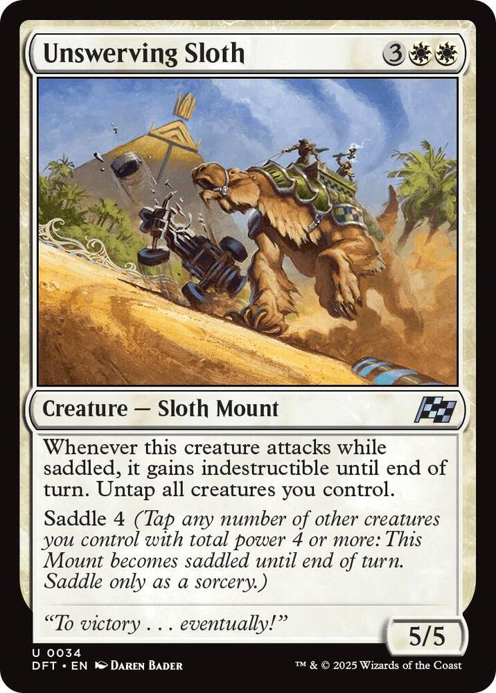 Unswerving Sloth [Aetherdrift] 34
