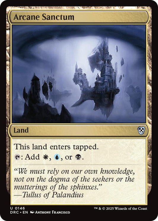 Arcane Sanctum [Commander: Aetherdrift] 146