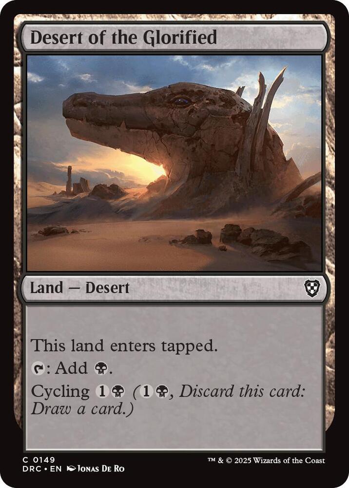 Desert of the Glorified [Commander: Aetherdrift] 149