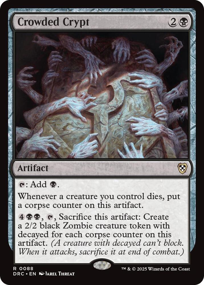 Crowded Crypt [Commander: Aetherdrift] 88