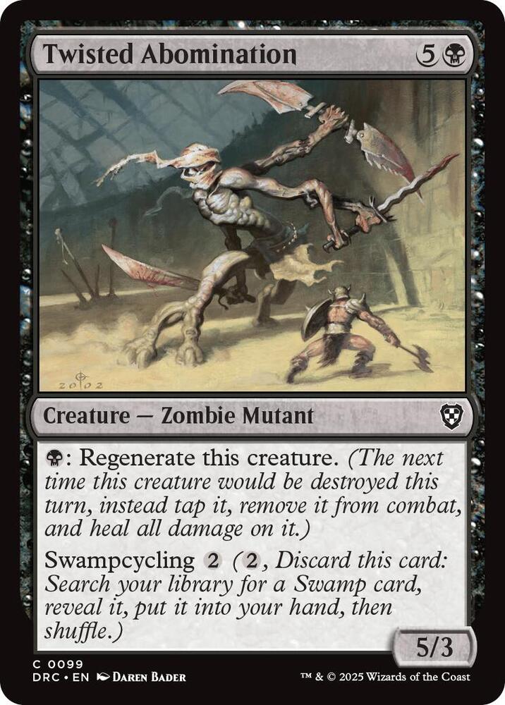Twisted Abomination [Commander: Aetherdrift] 99