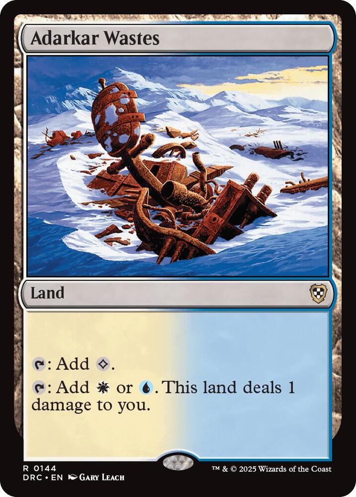 Adarkar Wastes [Commander: Aetherdrift] 144